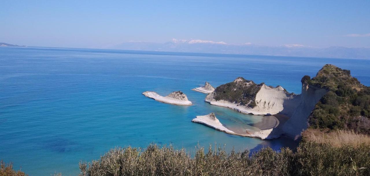 Lefkes Apartments Sidari Sidárion Eksteriør bilde