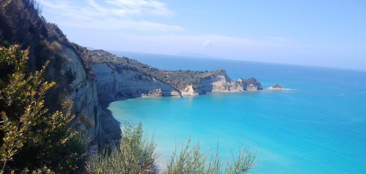 Lefkes Apartments Sidari Sidárion Eksteriør bilde